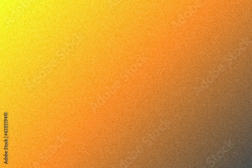 Fiery yellow burnt orange copper red brown gray black abstract background. Color gradient, ombre. Rough grainy noise grungy texture. Glow light shine. Template. Empty space. Autumn, halloween.Colorful