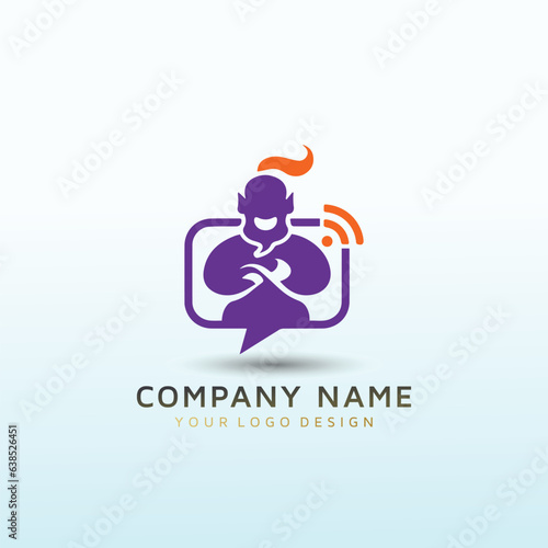 Playful but trusting Genie logo to convey trust