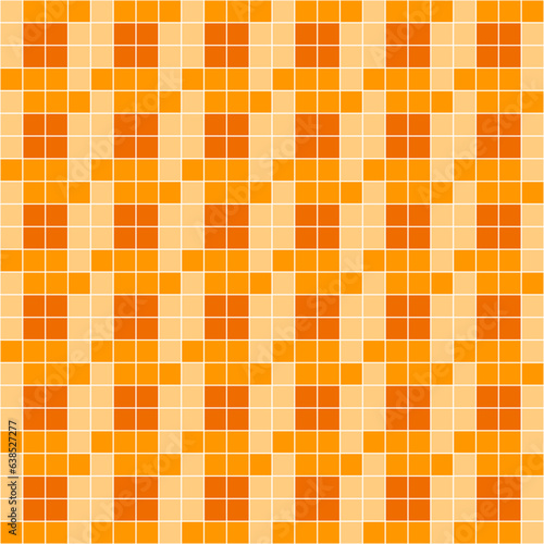 Orange tile background, Mosaic tile background, Tile background, Seamless pattern, Mosaic seamless pattern, Mosaic tiles texture or background. Bathroom wall tiles, swimming pool tiles.