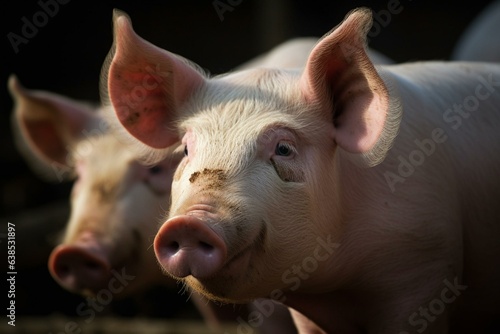 the potential origin of swine flu. Generative AI