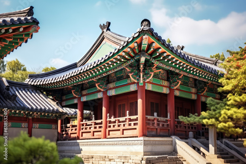  traditional korean style architecture in seoul  korea