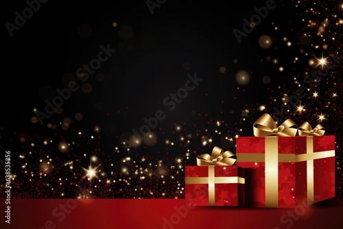 decorative christmas background - stock picture backdrop © 4kclips