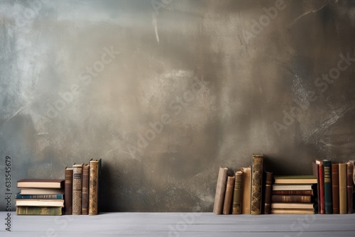 Novel themed background large copy space - stock picture backdrop