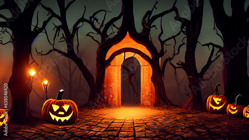halloween pumpkin on halloween