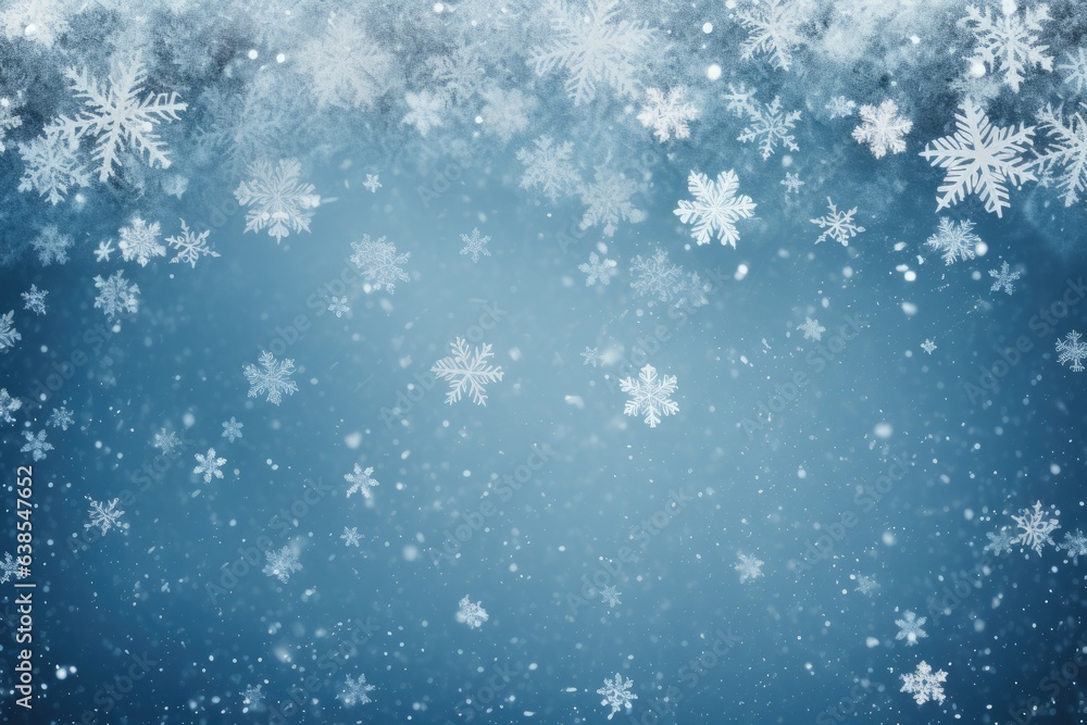 Winter themed background large copy space - stock picture backdrop