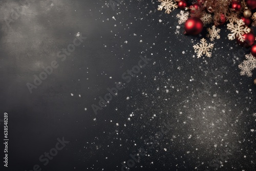 Xmas themed background large copy space - stock picture backdrop