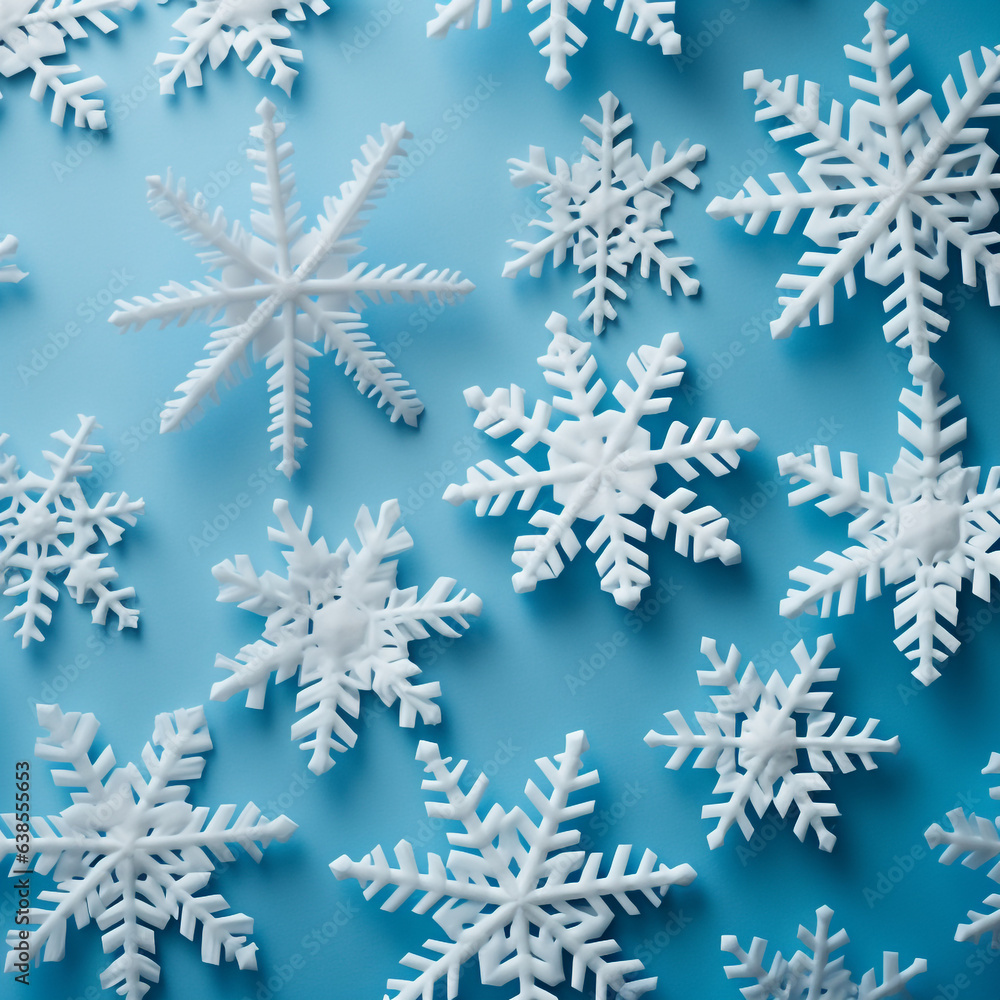 Magical flying snowflakes backdrop. Snowstorm speck frozen particles. Snowfall sky white teal blue illustration. now hurricane scenery. Magical flying snowflakes backdrop. Snowstorm speck frozen particles. Snowfall sky white teal blue illustration. now hurricane scenery.