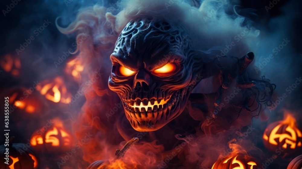 Halloween Back Drop theme Generated AI tools Halloween Back Drop theme Generated AI tools