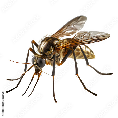 Mosquito isolated on transparent background ,mosquito cut out ,generative ai © sipalingPNG