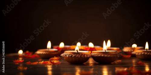 Diwali Festival of lights Tradition. 