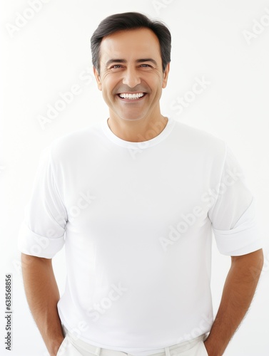 Attractive mature male port...