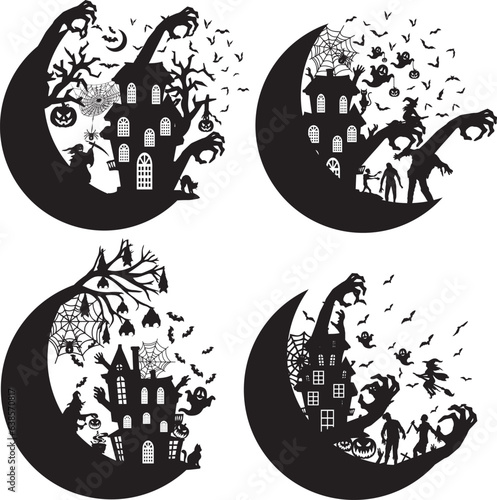 Halloween night design