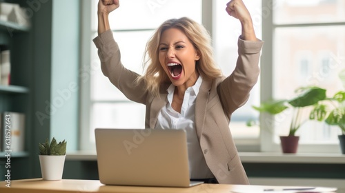Successful entrepreneur cel...