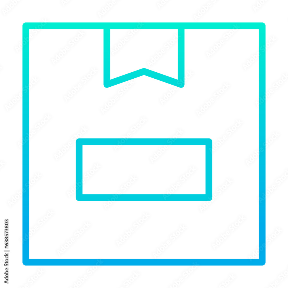Outline gradient courier Notification icon Outline gradient courier Notification icon