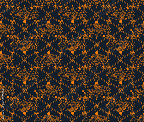 seamless pattern of soth