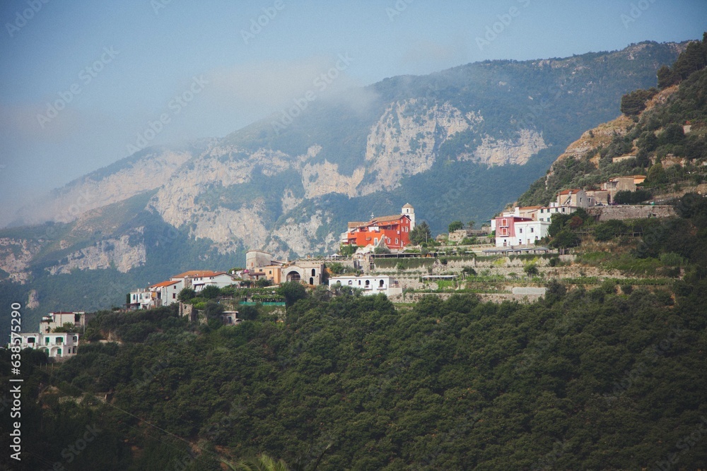 Views from Ravello on the Amalfi Coast, Italy