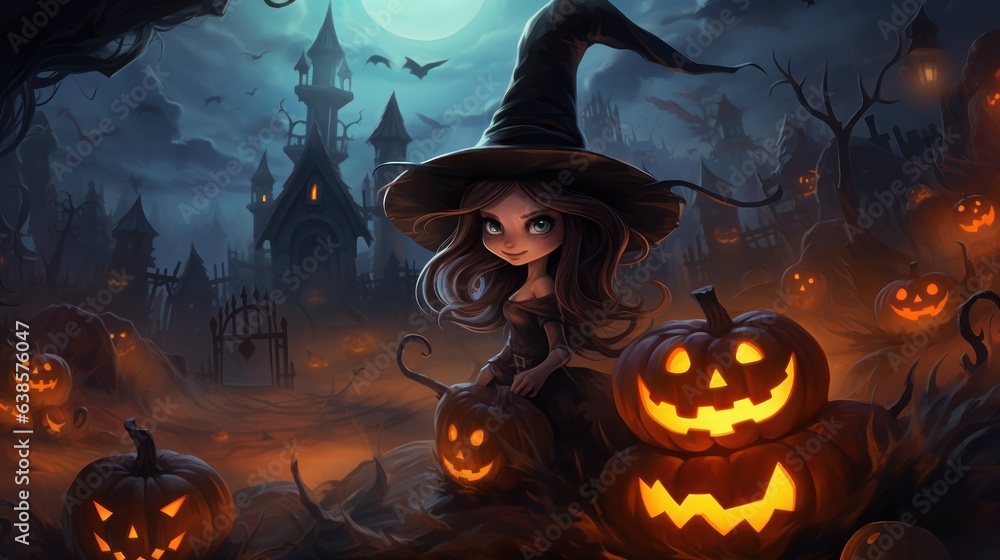 Happy halloween, kids will enjoy the halloween festival, the ghosts will come out on the halloween festival.Generative Ai Happy halloween, kids will enjoy the halloween festival, the ghosts will come out on the halloween festival.Generative Ai