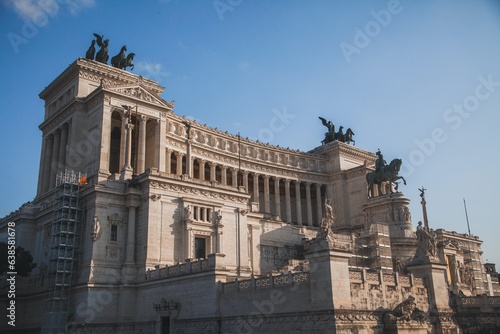 Victor Emanuele II Monument in Rome, Italy © chemistkane