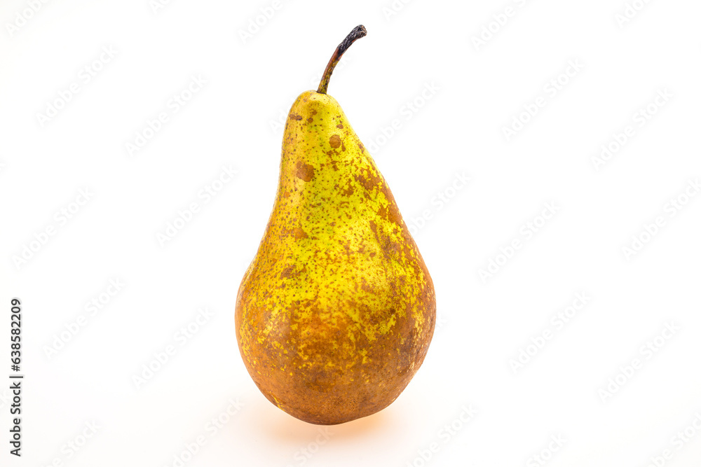 Fresh pear. yellow fruit isolated on white background Fresh pear. yellow fruit isolated on white background