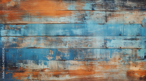 Grungy painted wood texture as background. Wooden old texture. Vintage finish.