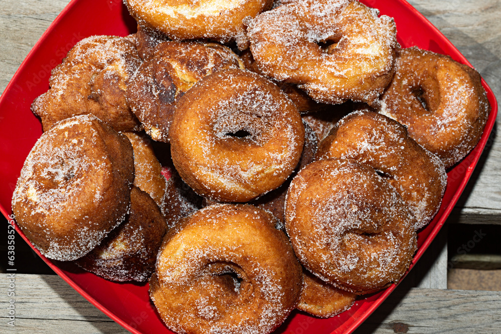 Rosquillas hechas en casa. Rosquillas hechas en casa.