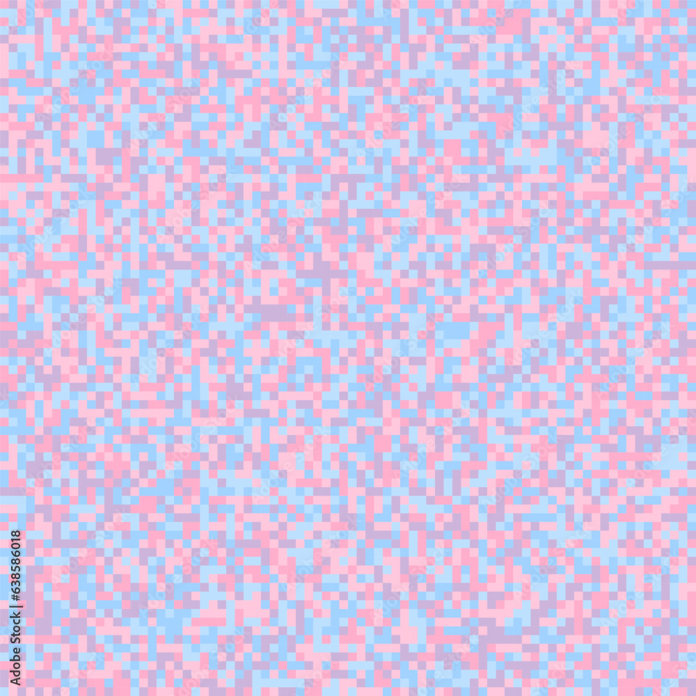 Modern Pixel Pattern With Multiple Colors Modern Pixel Pattern With Multiple Colors