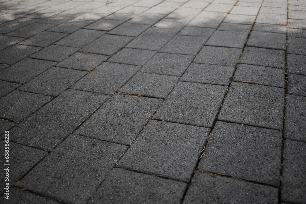 Fototapeta premium Stone bricks texture background pavement 