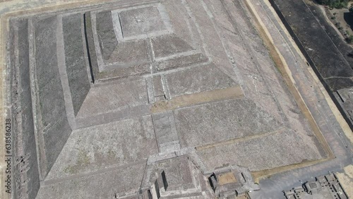 Teotihuacan, Estado de México, dron 4k
