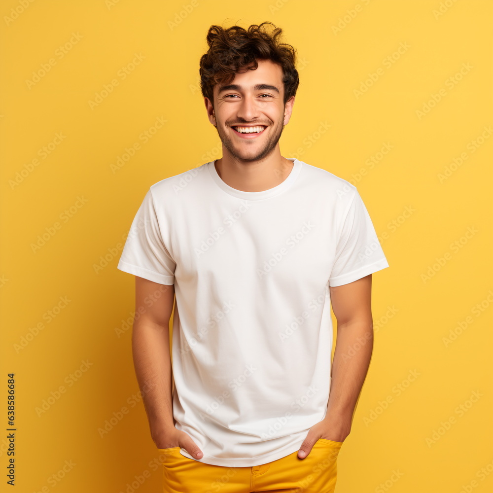 guy in basic white t-shirt guy in basic white t-shirt