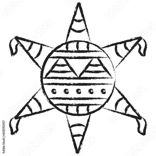 Hand drawn Pinata icon