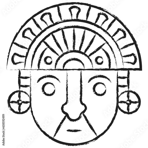 Hand drawn Tumi icon