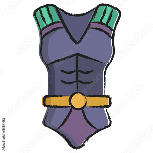 Hand drawn Armor icon