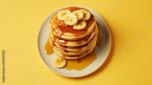 Start Your Day with Simplicity - A Stack of Golden