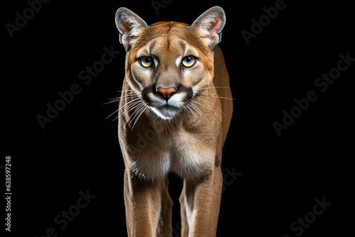 Standing Puma Front View