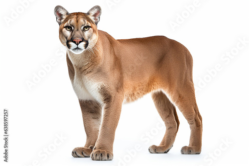 Standing Puma Front View