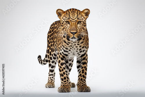 Standing Leopard