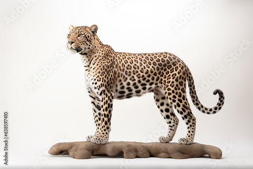 Standing Leopard
