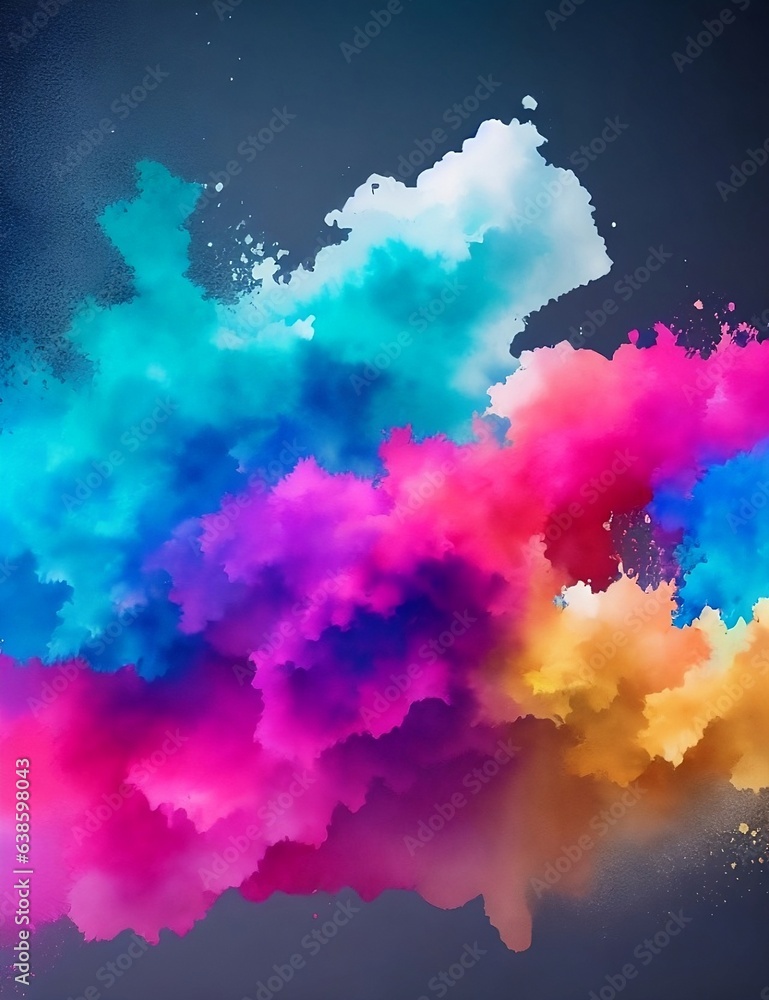 colors splash background