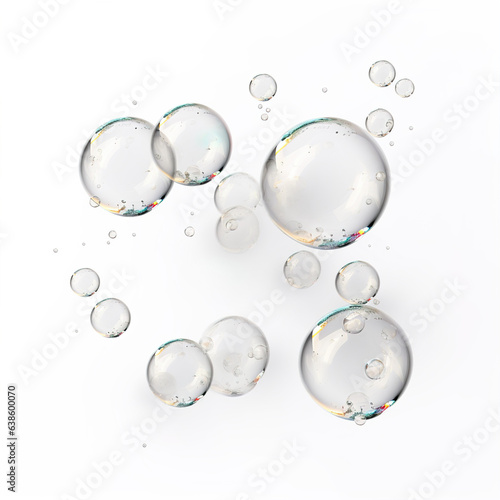 bubbles in the water