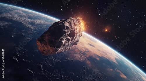 Giant asteroid is flying to...