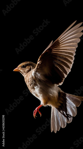 hummingbird in flight