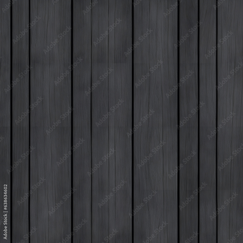 Obraz premium Dark Wooden fence texture pattern. Tiles, Patterns, Shapes for Repetition Design.