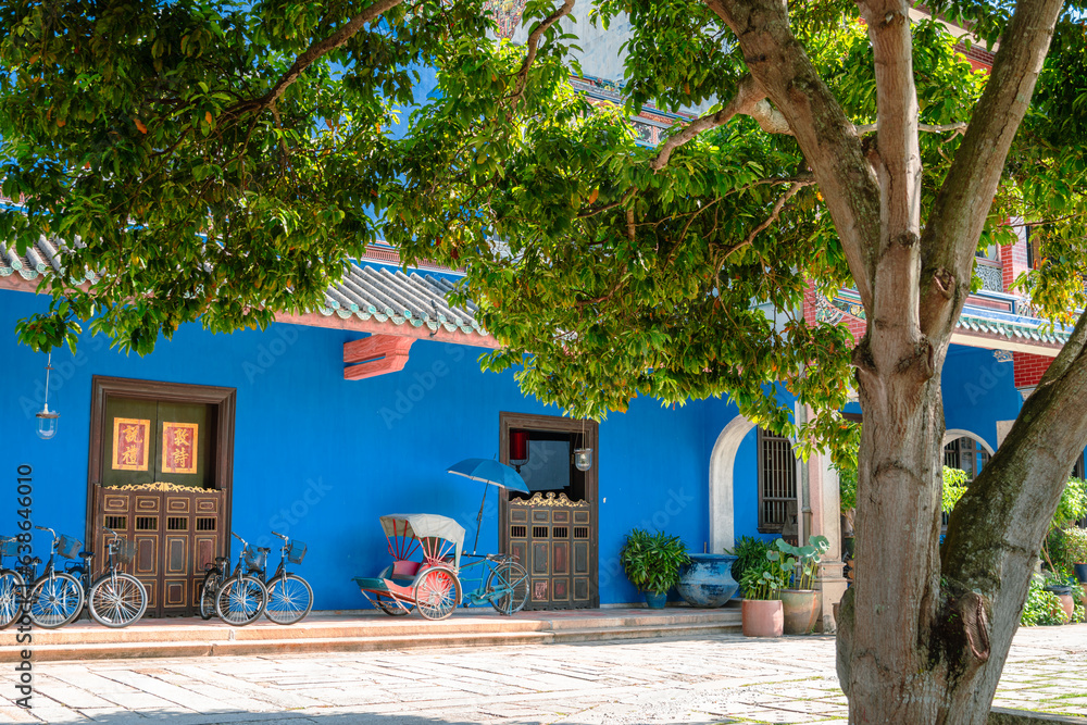 Georgetown Cheong Fatt Tze The Blue Mansion in Penang, Malaysia