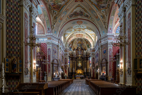 Canvas Print Collegiate Church Corpus Christi in Jarosław