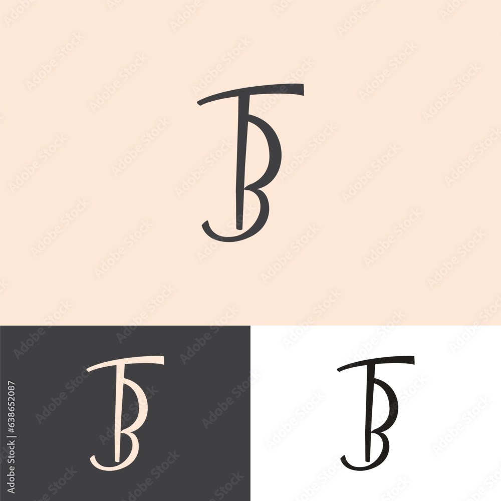 TB Icon Logo Minimal Hand Draw JB Logo Icon Design Icon Logo Design TB Icon Logo Minimal Hand Draw JB Logo Icon Design Icon Logo Design