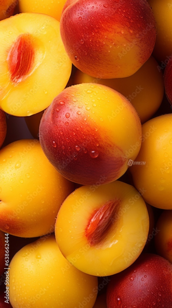 Fresh California Red & Yellow Plums Fresh California Red & Yellow Plums