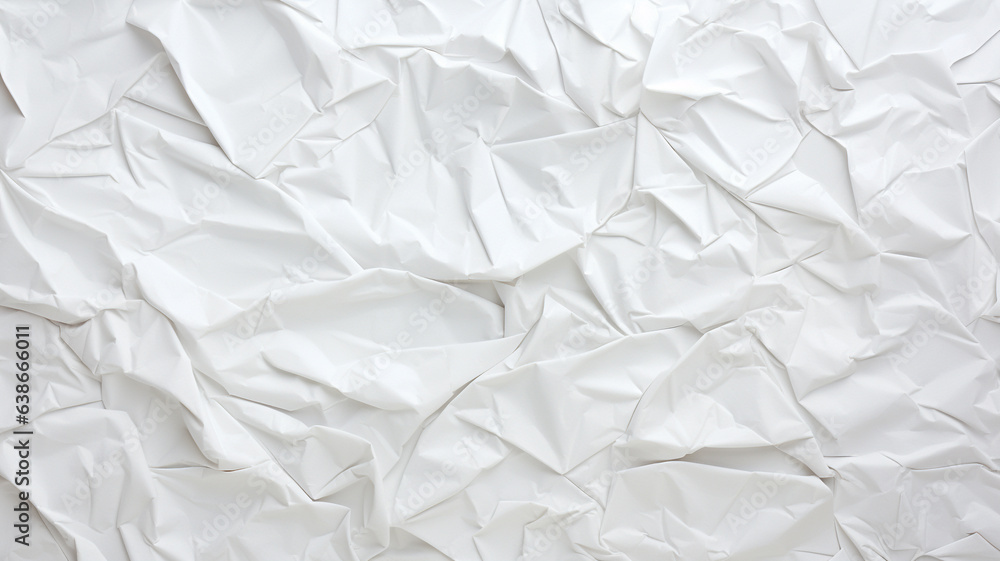 white crumpled paper background white crumpled paper background