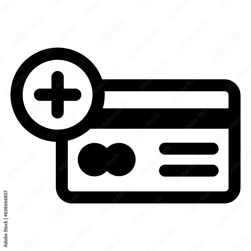 Obraz premium add bank card