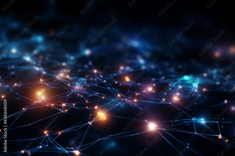 digital space background, Generative AI digital space background, Generative AI