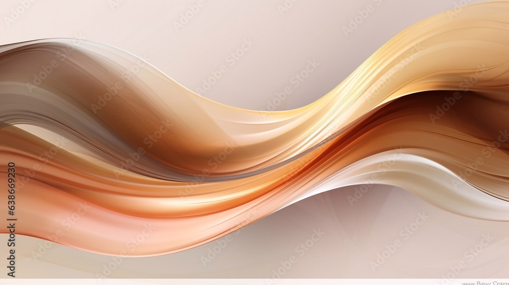 Obraz premium Fluidic Abstractions Mesmerizing Visual Symphony Generative AI